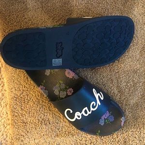 COACH Women’s Udele Signature Canvas Sandals